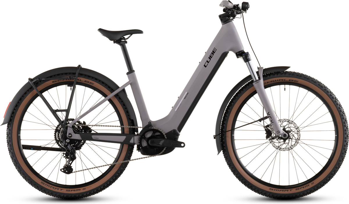 Cube Reaction Hybrid Performance 600 FE Easy Entry plumgrey´n´black (2026)